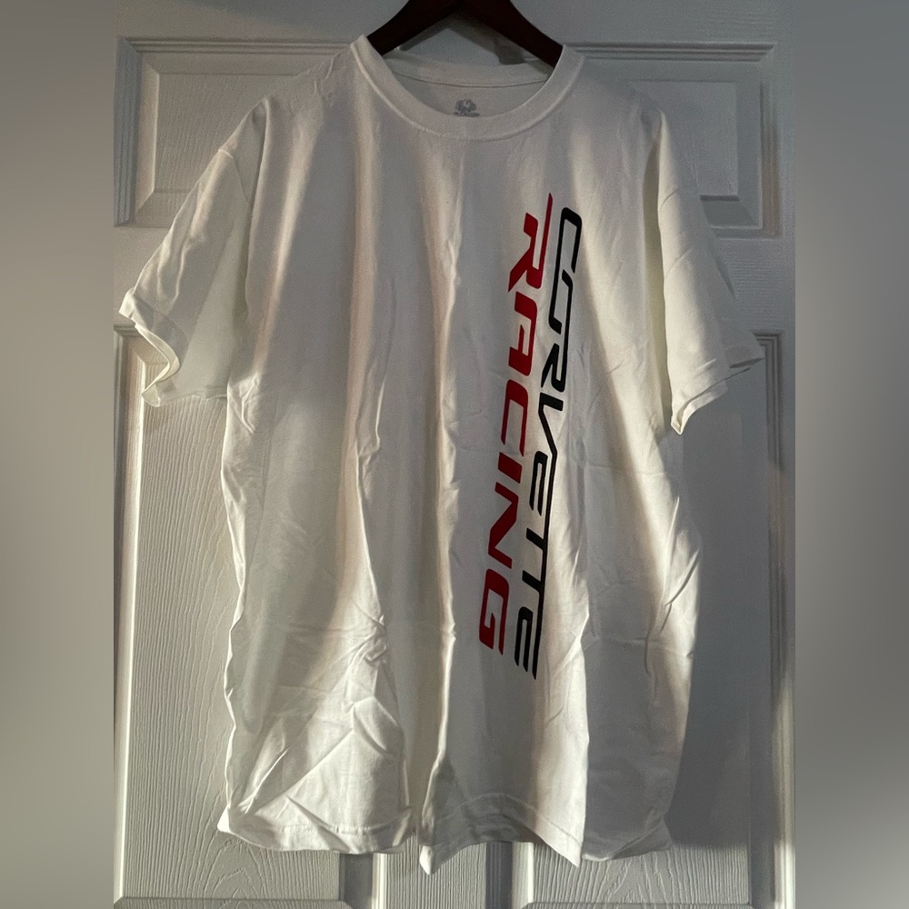 Corvette Racing Men's White T-Shirt